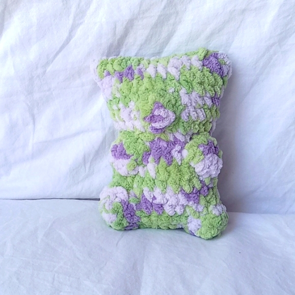 Crochet Multi color Gummy Bear - Picture 1 of 7